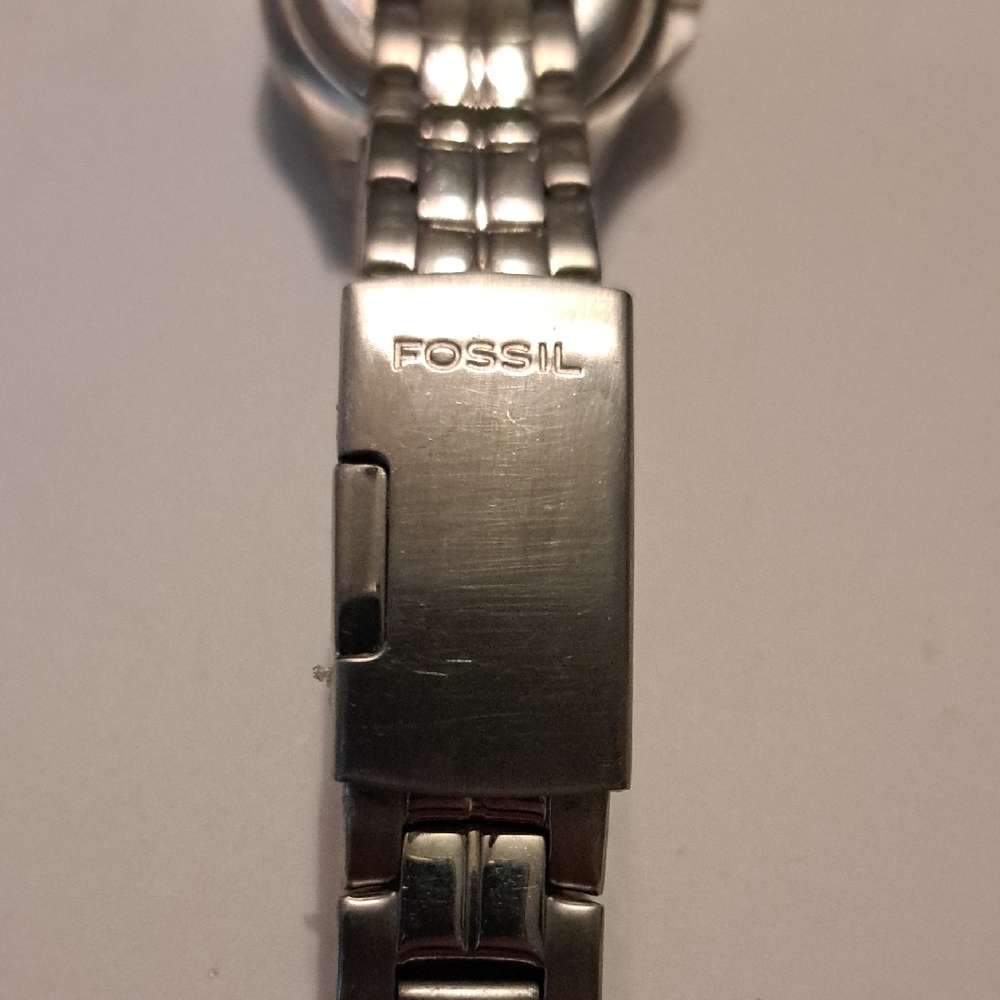 Fossil Stainless Steel Homer Award Home Depot Mens Watch PR-5338. New Battery - Picture 5 of 6